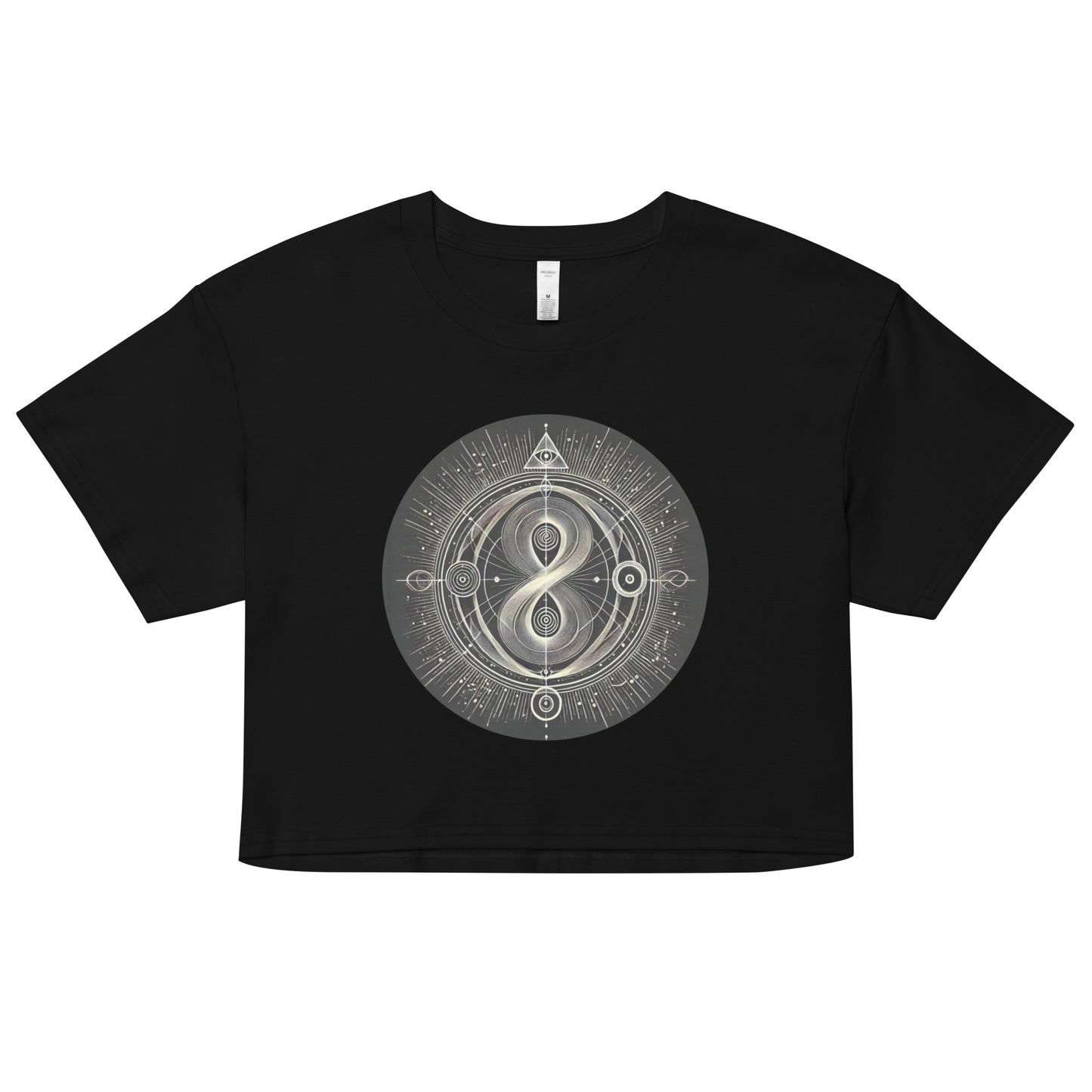 Alchemy of Abundance ♾️ Cropped t-shirt