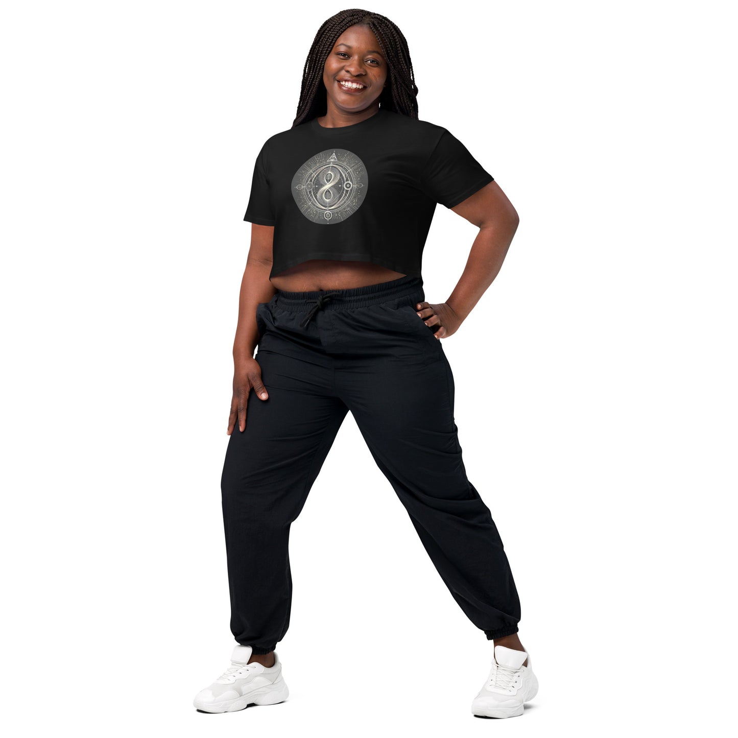 Alchemy of Abundance ♾️ Cropped t-shirt