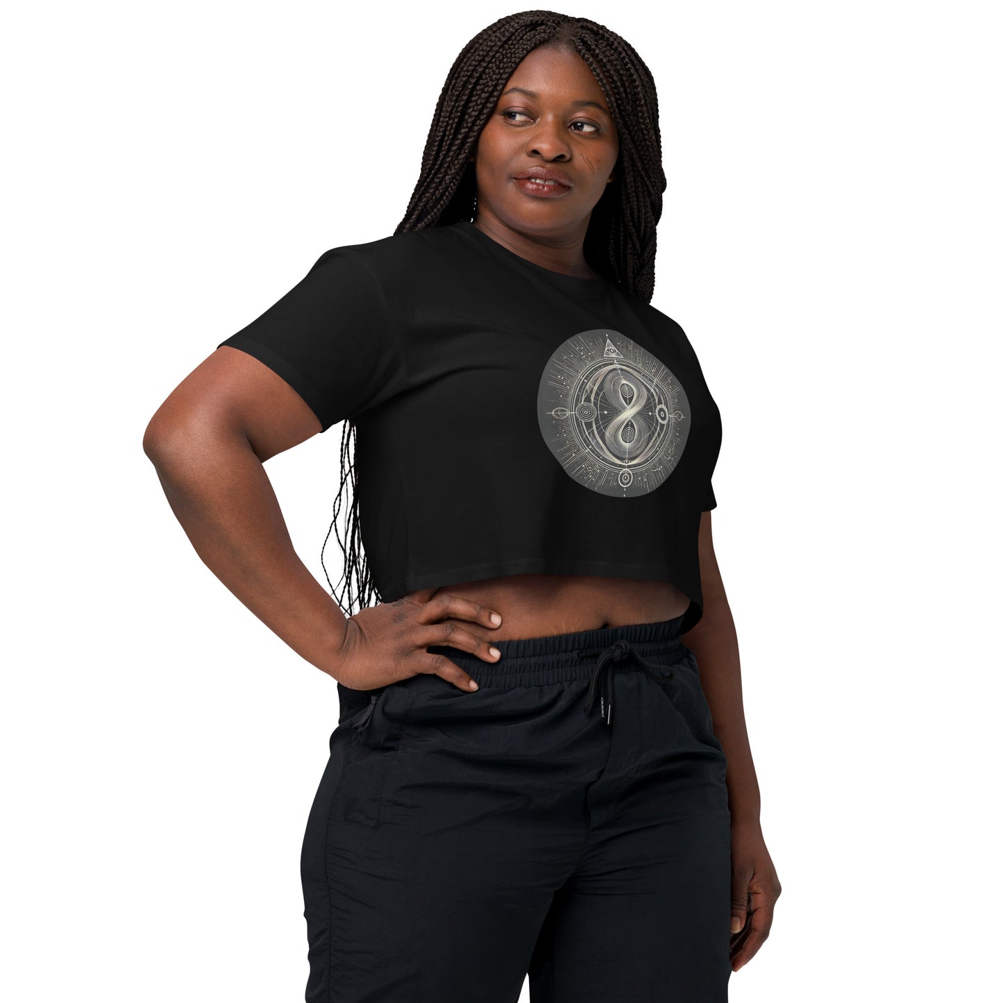 Alchemy of Abundance ♾️ Cropped t-shirt