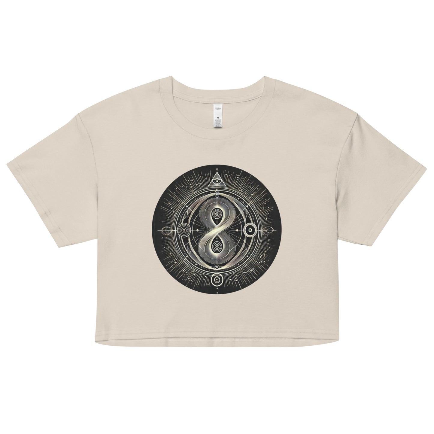 Alchemy of Abundance ♾️ Cropped t-shirt