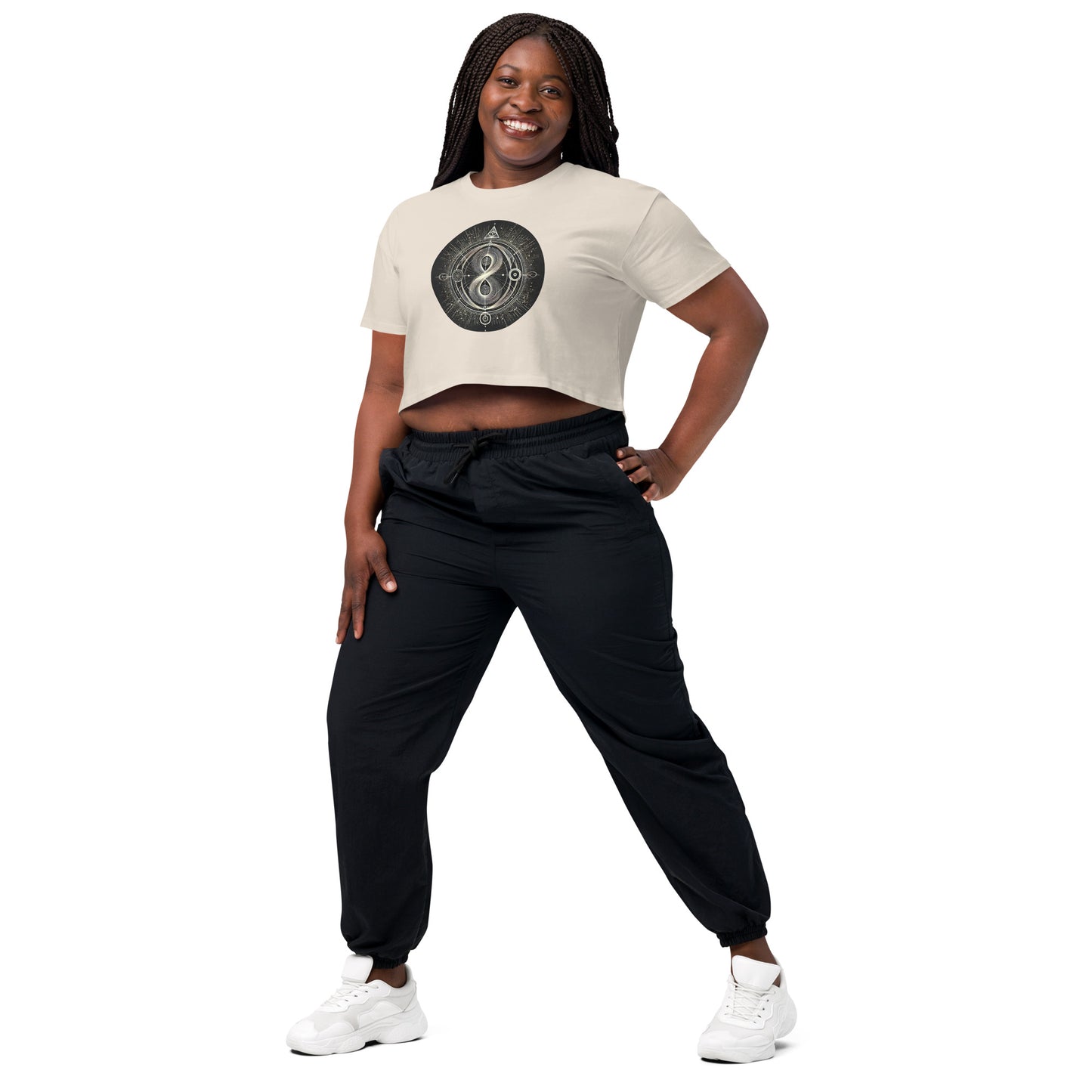 Alchemy of Abundance ♾️ Cropped t-shirt