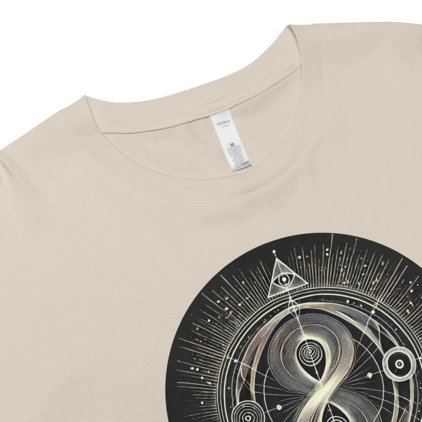 Alchemy of Abundance ♾️ Cropped t-shirt