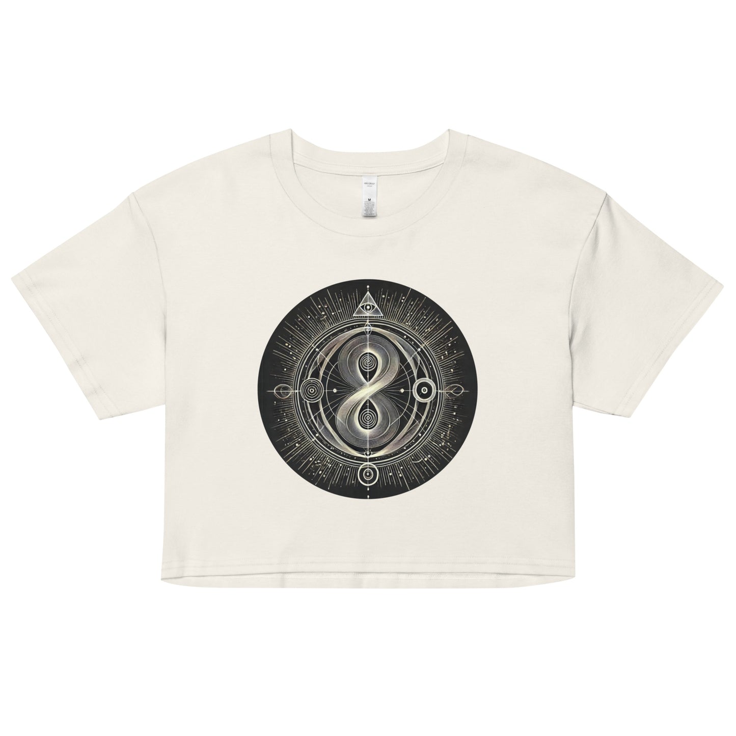 Alchemy of Abundance ♾️ Cropped t-shirt