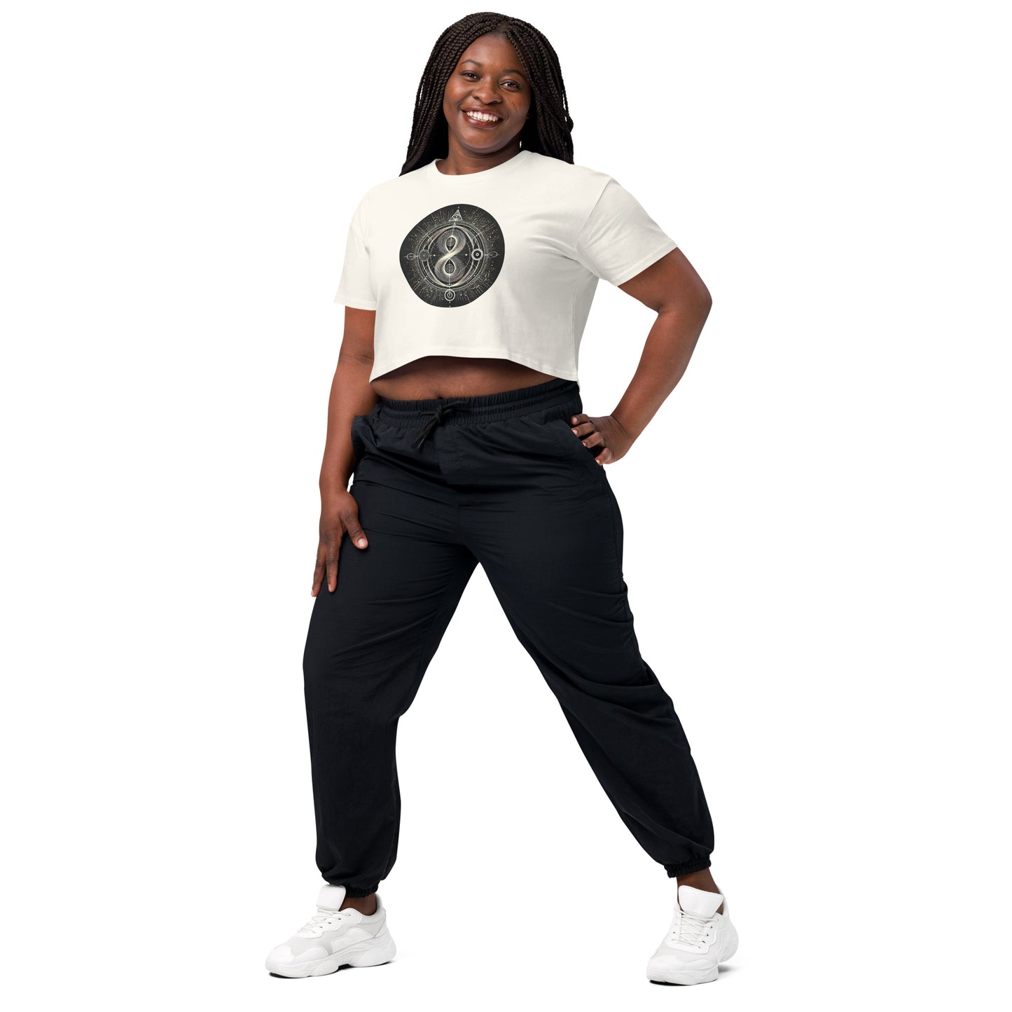 Alchemy of Abundance ♾️ Cropped t-shirt