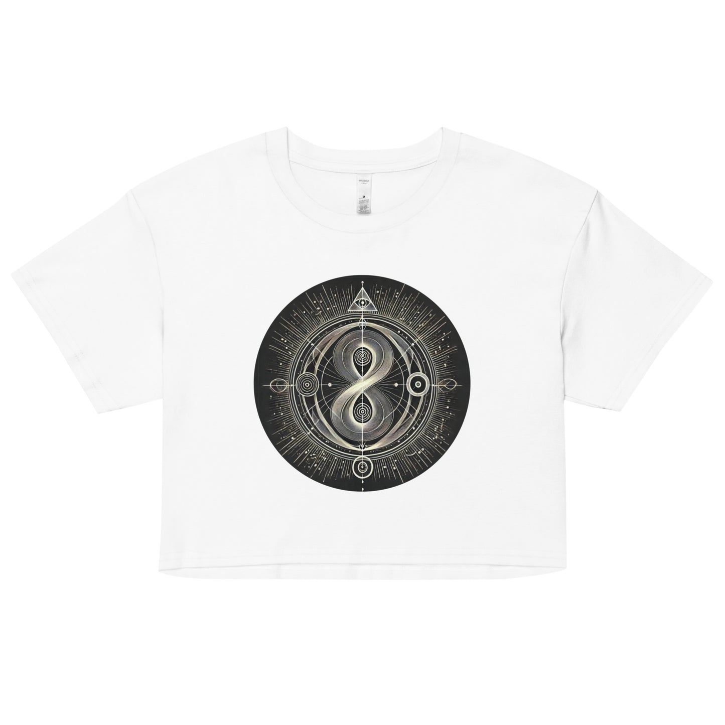 Alchemy of Abundance ♾️ Cropped t-shirt